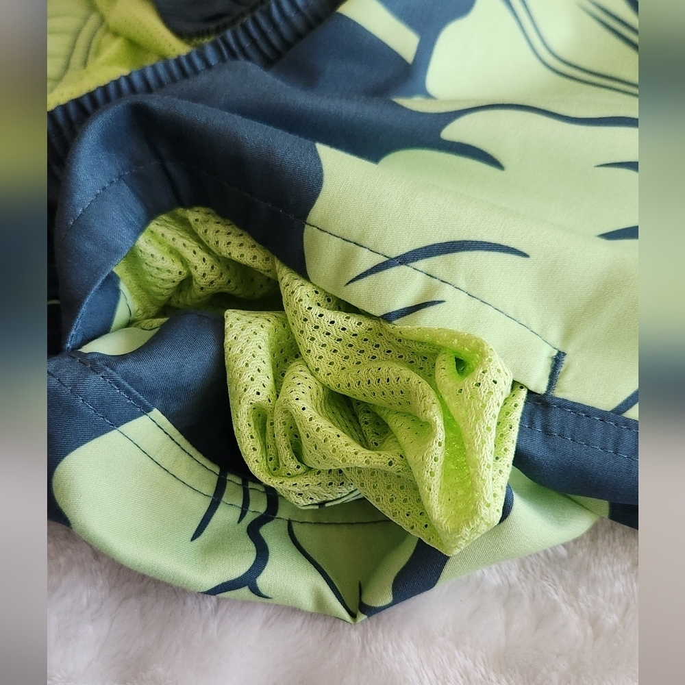 π΄ No Boundaries Menβs Tropical Swim Shorts β Size XL (40β42), NWT, 6β Inseam - Picture 9 of 15